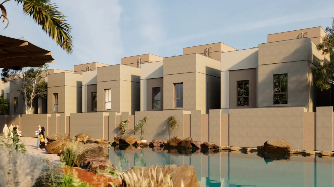 Villa A — Arka cephe