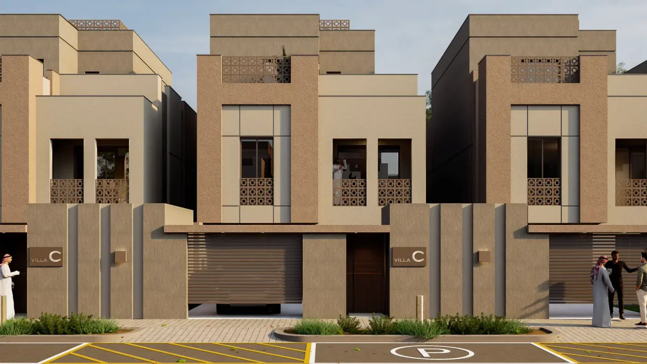 Villa C — Cephe